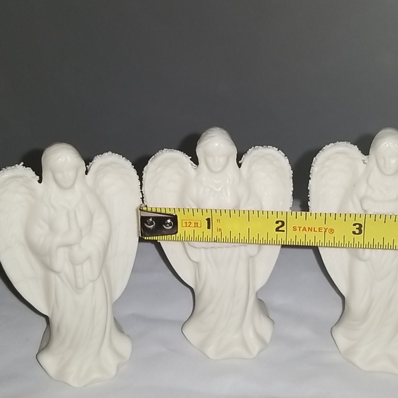 Jade Collection 4 Piece Angel Figurines - Picture 7 of 11